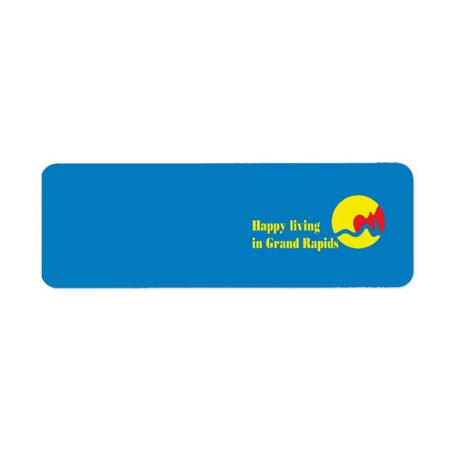 Grand Rapids city's flag (Front)