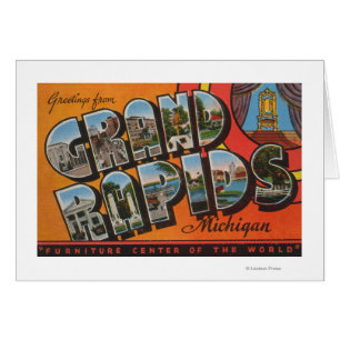 Grand Rapids, Michigan - grandes scènes de lettre