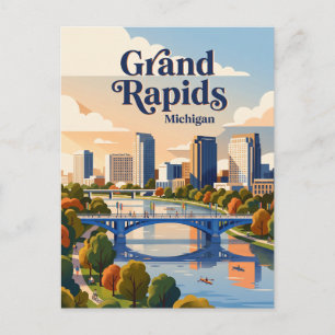 Grand Rapids, Michigan Postcard