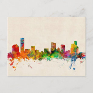 Grand Rapids Michigan Skyline Cityscape Postcard
