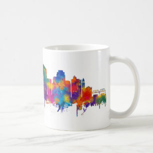Grand Rapids Michigan Skyline Coffee Mug