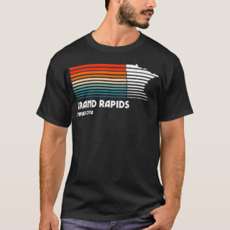 Grand Rapids Minnesota Vintage Style City T-Shirt