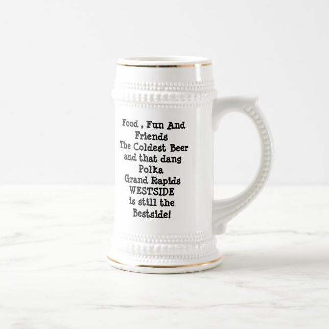 Grand Rapids Westside Beer Stein (Right)