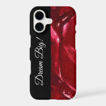 Grand rêveur ! Modèle rouge et noir de typographie