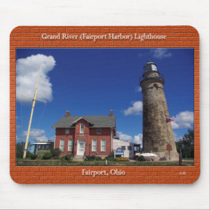 Grand River Lighthouse mousepad