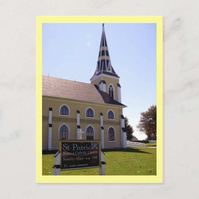 Grand River, PEI postcard (Front)