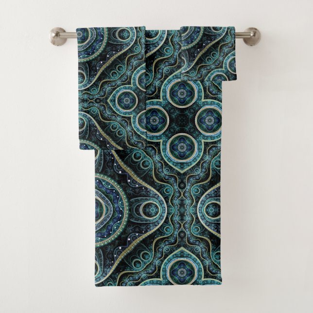 Grand Royal Julian Fractal Mandala Motif (En situation)