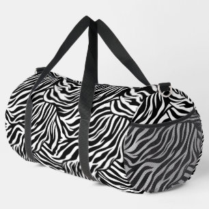 Grand sac à double Zebra Imprimer