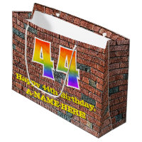 44e anniversaire : Amusant, Arc-en-ciel inspiré pa