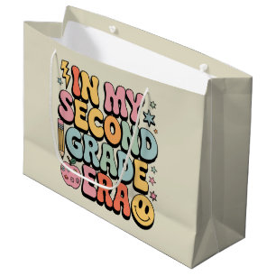 Grand Sac Cadeau À l'ère de ma deuxième année 2e année Enseignant R