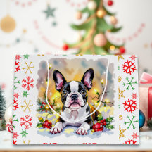 A Sweet Boston Terrier Christmas