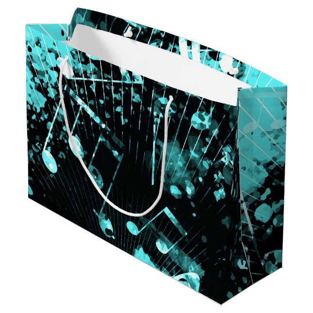 Grand Sac Cadeau Ambiance musicale 6 (Dos Angle)