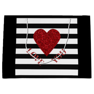 Grand Sac Cadeau Amour