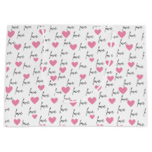 Amour et Coeurs roses