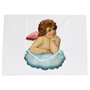 Grand Sac Cadeau Angel Cloud
