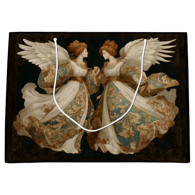 Grand Sac Cadeau Angels (Devant)