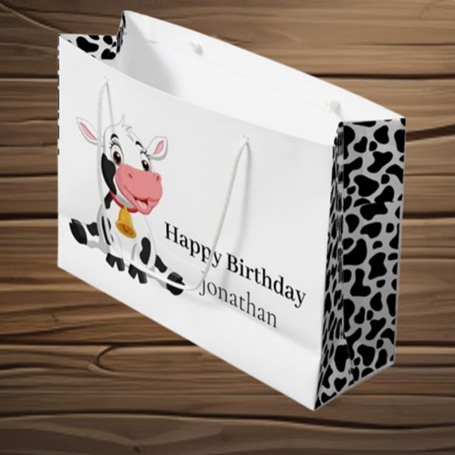Grand Sac Cadeau Anniversaire de la vache Extraordinaire (Enjoy fun activities, charming decorations, and joyful memories that will last a lifetime.)
