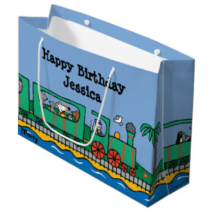 Grand Sac Cadeau Anniversaire de Maisy et d'amis