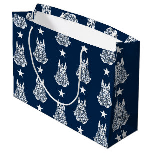 Grand Sac Cadeau Anubis égyptien antique