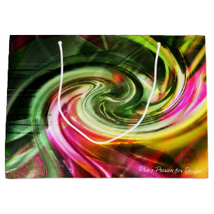 Grand Sac Cadeau Art radical 7
