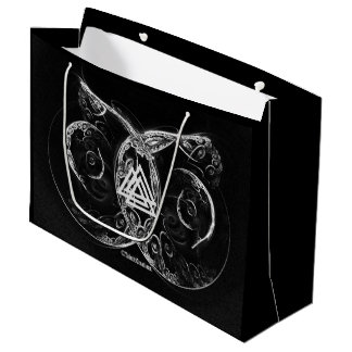 Grand Sac Cadeau Augmenter de Valknut - de Viking