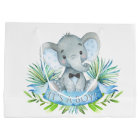Baby Shower Garçon Éléphant Mignon