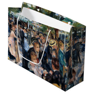 Grand Sac Cadeau Bal au Moulin de la Galette, Auguste Renoir L