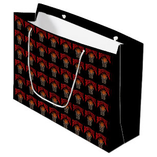 Grand Sac Cadeau Ballon de basket