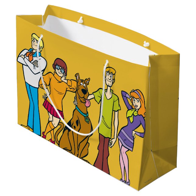 Grand Sac Cadeau Bande entière 14 Mystery Inc (Dos Angle)