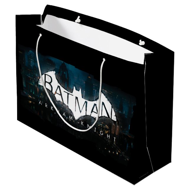 Grand Sac Cadeau Batman Arkham Knight Gotham Logo (Dos Angle)