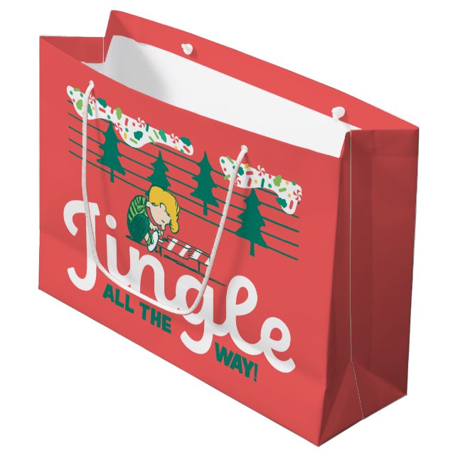 Grand Sac Cadeau cacahuètes | Jingle (Devant Angle)