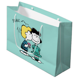 Grand Sac Cadeau cacahuètes   Saint Valentin   Lucy & Schroeder Kis