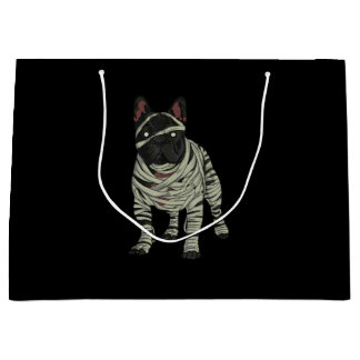 Grand Sac Cadeau Cadeau d'Halloween de maman de chien de taureau fr