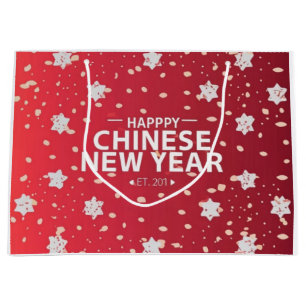 Grand Sac Cadeau cadeau du Nouvel An chinois