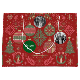 Grand Sac Cadeau Cadeau ornemental