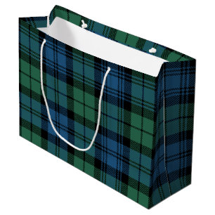 Grand Sac Cadeau Campbell Tartan, écossais