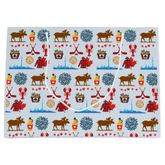Grand Sac Cadeau Canada Fun