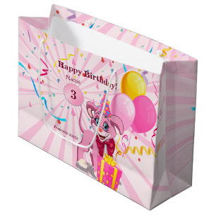 Grand Sac Cadeau Caricature personnalisée pour marionnettes