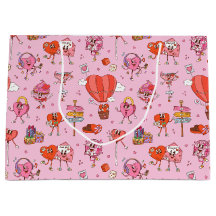 Caricatures Retro Super Valentine