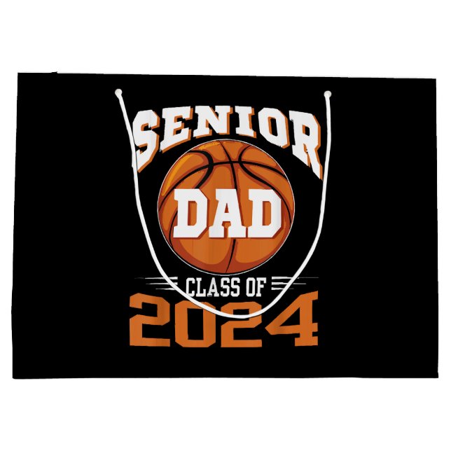 Grand Sac Cadeau Catégorie père senior de 2024 (Dos)