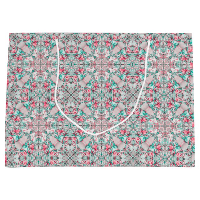 Grand Sac Cadeau Celestial Lace Mosaic (Devant)