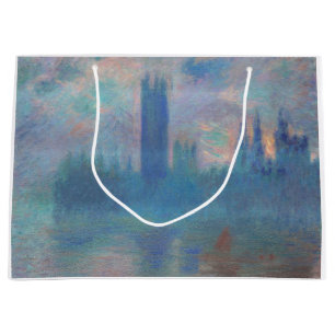 Grand Sac Cadeau Chambres du Parlement (Londres), Monet