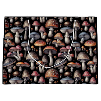 Grand Sac Cadeau Champignons de rêve