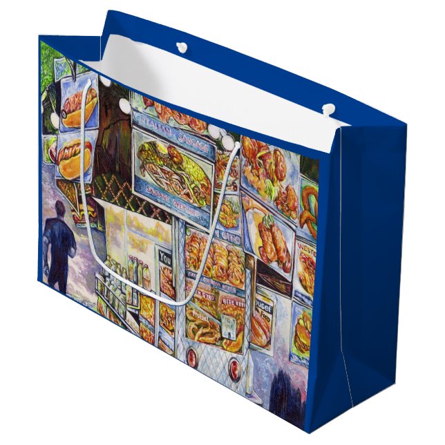 Grand Sac Cadeau Charge de travail artistique extraordinaire (Devant Angle)