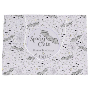 Grand Sac Cadeau Chauve-souris Éffrayante Mignonne Genre Neutre
