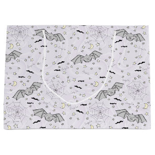 Grand Sac Cadeau Chauve-souris Éffrayante Mignonne Genre Neutre