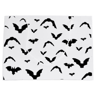 Grand Sac Cadeau Chauves-souris volantes