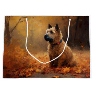 Grand Sac Cadeau Chesapeake Bay Terrier en congé d'automne