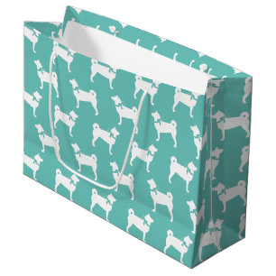 Grand Sac Cadeau Chien chiot Shiba Inu