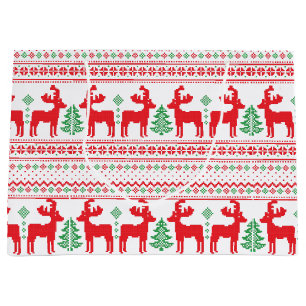 Grand Sac Cadeau Christmas Sweater
